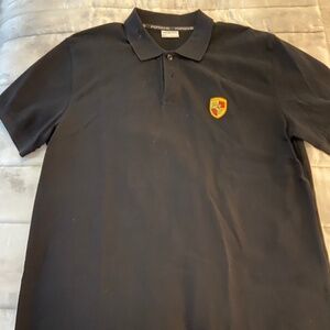Porsche Driver’s Selection Black Polo – Size US L / EU XL